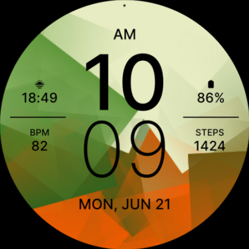 Tropics Watch Face Logo
