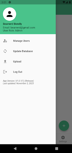 Log Report Screen 2