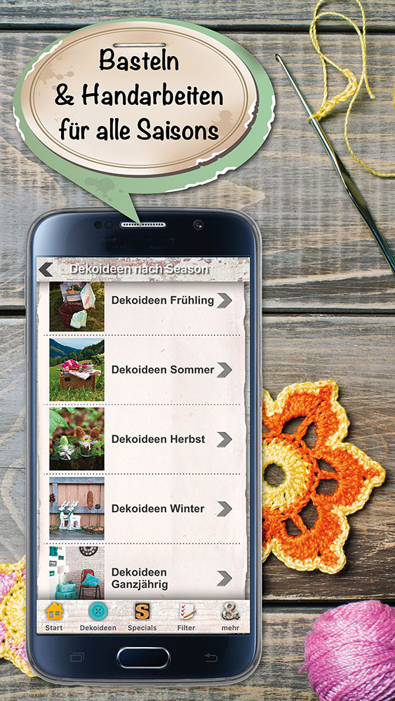 Android application Dekoideen - Deko, DIY & Trends screenshort