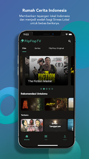 Android application FlipFlopTV screenshort