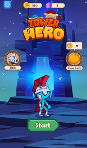 Stick Hero MOD APK: Mighty Tower Wars (Unlimited Money) Download 1