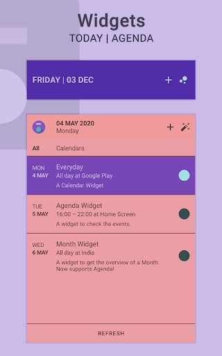 Everyday | Calendar Widget - Productivity - apps