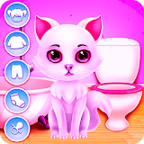 Cute Kitty Caring and Dressup icon