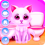 Cute Kitty Caring and Dressup Apk