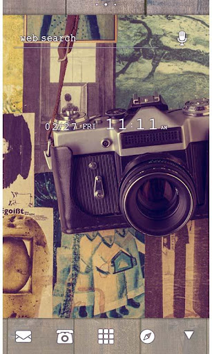 Android application icon&wallpaper Vintage Collage screenshort