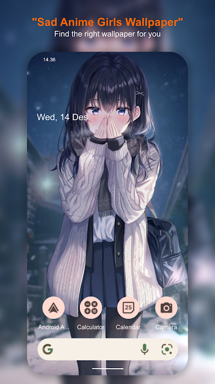Sad Anime Girls Wallpapers 4K - 1.0 - (Android)