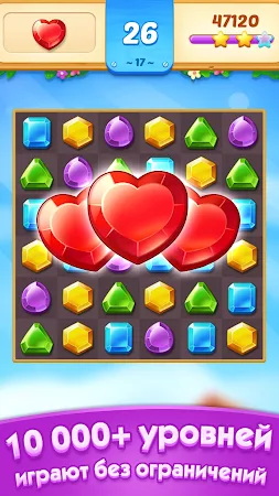 Game screenshot Jewel Town - 3 наиболее уровня mod apk
