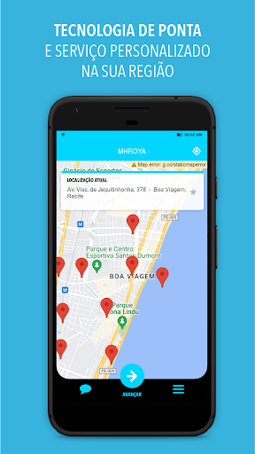 Android application Mhroya Passageiros screenshort