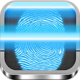 Fingerprint scan country prank icon