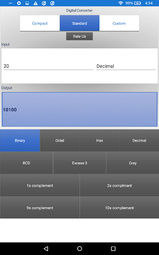 Digital Converter Screen 2