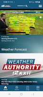 screenshot of KXII Weather Authority App