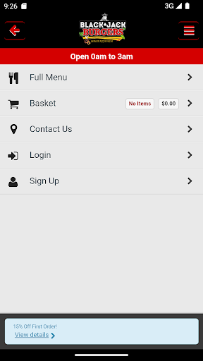 Blackjack Burgers Screenshot