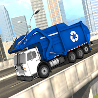 New Garbage Dump Truck Driving Trash Truck Games