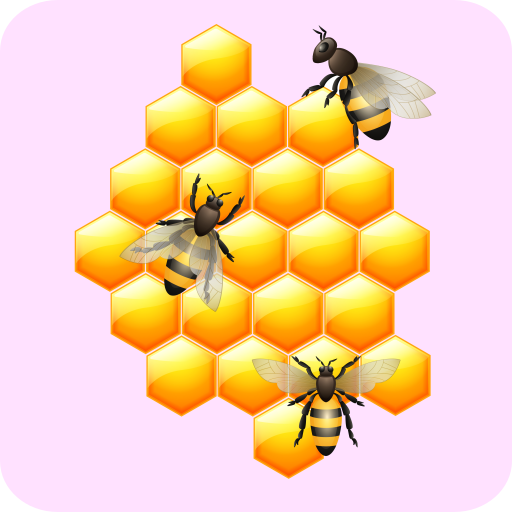 Bees Honey Comb Repair Puzzle  Icon