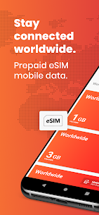 DENT: eSIM data plans & data top-up for all phones 1
