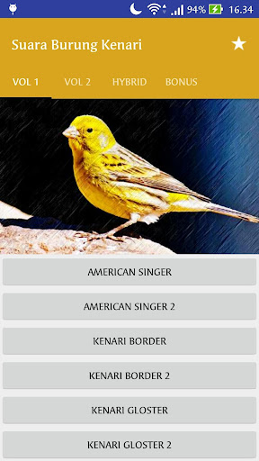 Masteran Suara Burung Kenari MP3 Offline