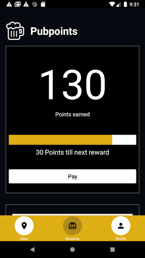 Pubpoints Screen 3