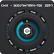 CMX - SkeuomorphTEK ZERO · KLWP Theme
