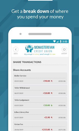 Monasterevan Credit Union Screen 3