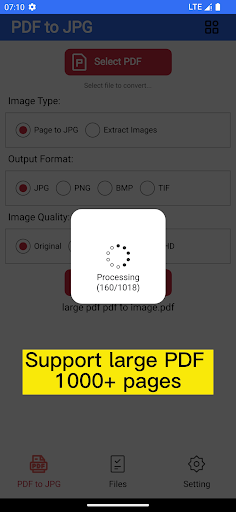 PDF Image Extractor &Converter Screen 3