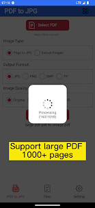 PDF to JPG/PNG high quality