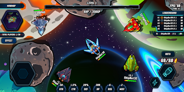 Spaceship Fighter Online Screenshot