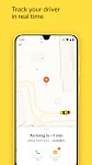 screenshot of Yandex Go — taxi and delivery