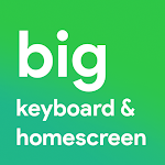 Cover Image of Download Big Keyboard & Home Screen 3.2.28 APK