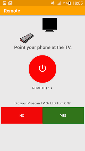 gospell set top box remote Screen 3