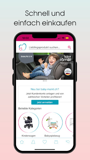 Android application baby-markt.ch screenshort