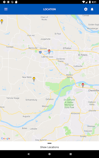 Screenshot of South Central Power