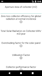 Solar Collector Calculator
