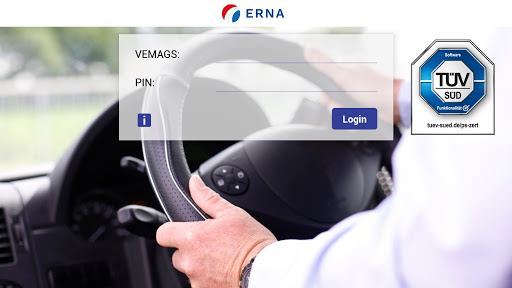 Android application ERNA - Efficient Road Navigati screenshort