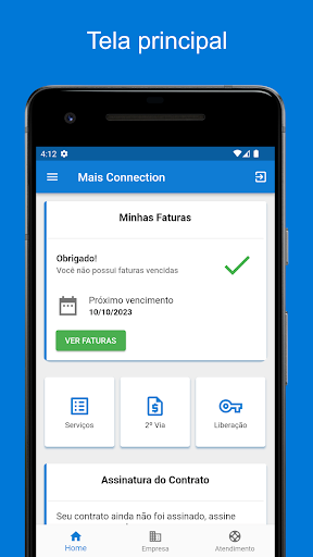 Mais Connection Screen 2