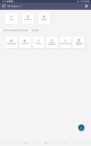 Screenshot of Oracle Primavera Unifier