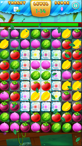 Jungle Fruit Link match 3 gam