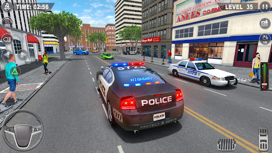 US Police Car Driving Sim 3D Varies with device APK screenshots 2