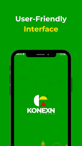 Android application Konexn Afrika screenshort