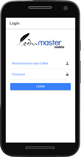 Android application eduMaster screenshort