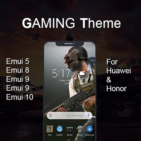 Imágen 1 Dark Gaming Theme for Huawei android