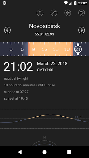 Sunclock Screen 3