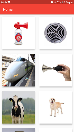 Android application Air Horn Sounds and Siren Soun screenshort