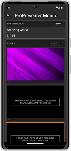 Presentation Monitor Screen 2