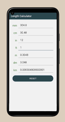 Unit Converter Screen 2