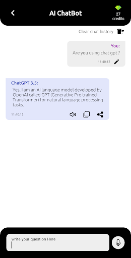 Conversia - AI ChatBot Screen 3