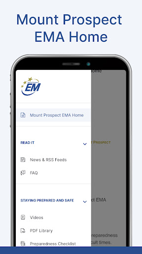 Android application Mount Prospect EMA screenshort