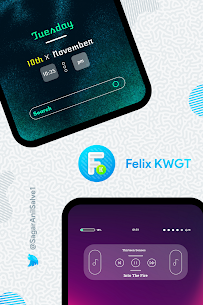 Felix KWGT v9.0.0 [Paid][Latest] 4