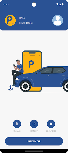 ParkPro Valet Screen 2