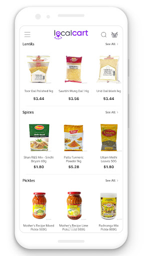 LocalCart Screen 3
