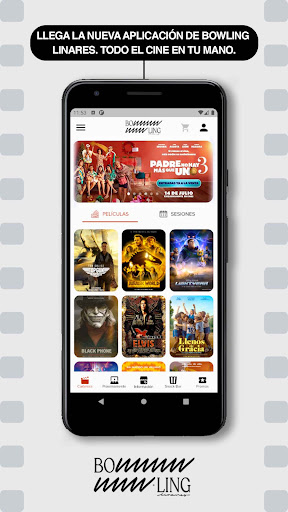 Android application Bowling Linares App screenshort